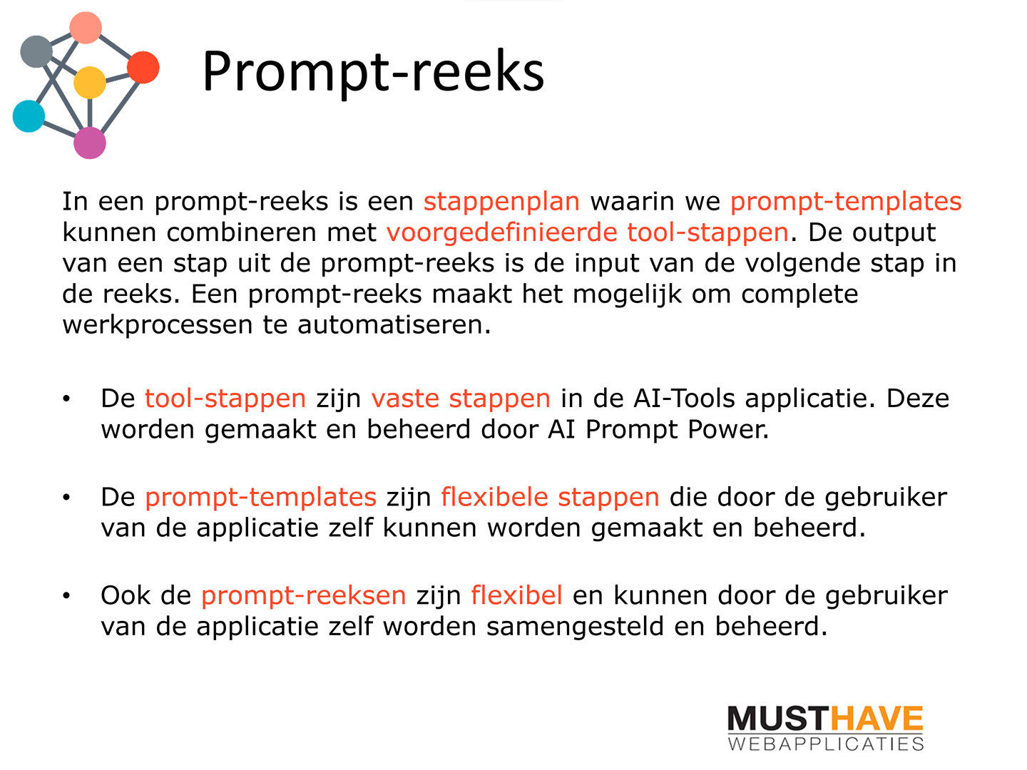 wat is een prompt-reeks