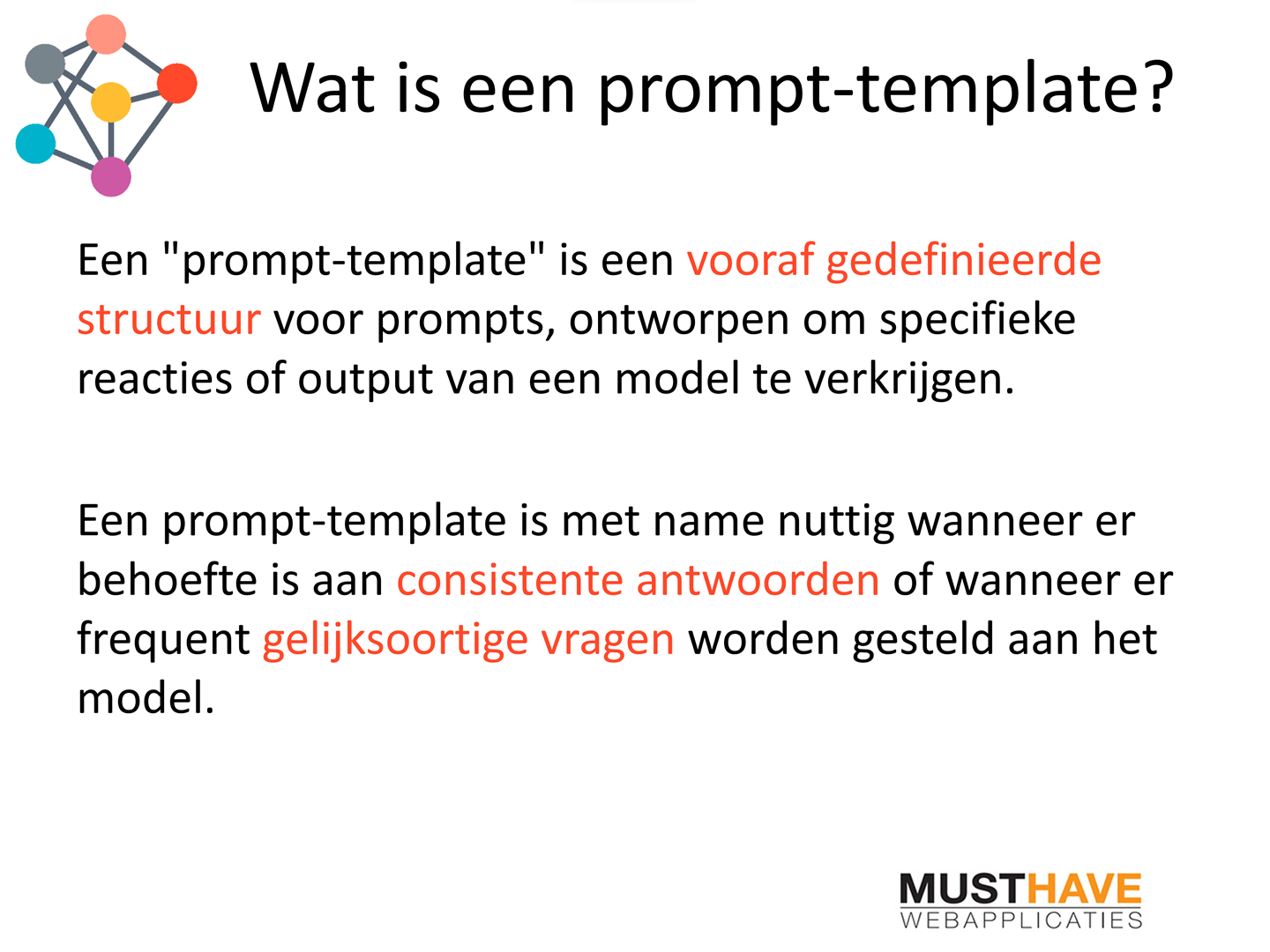 wat is een prompt-template